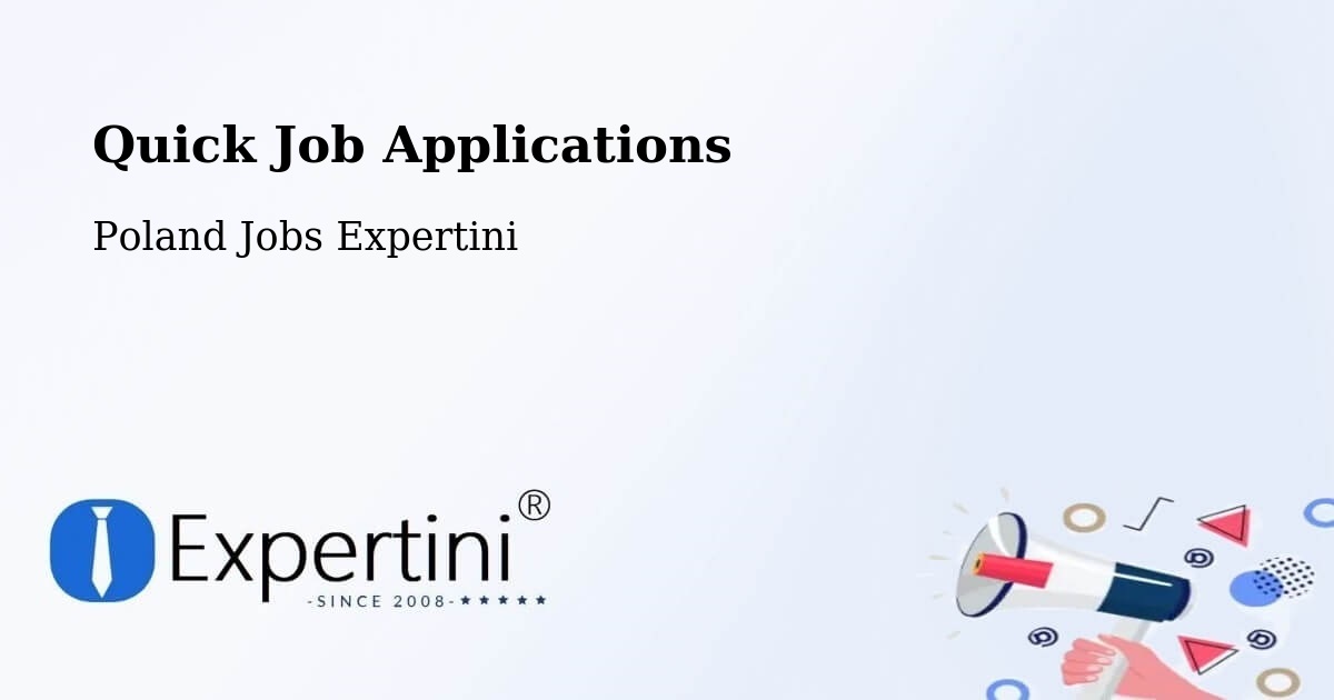 Quick Apply Feature – Piątek - Poland Jobs Expertini